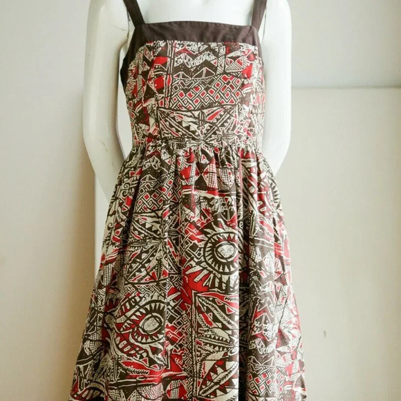 Oscar by Oscar de la Renta Geometric Print Dress - Picture 5 of 12